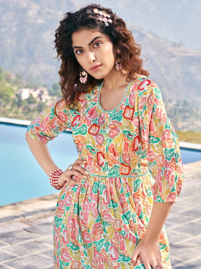 Supernova By Wanna Printed Kurtis With Bottom Catalog